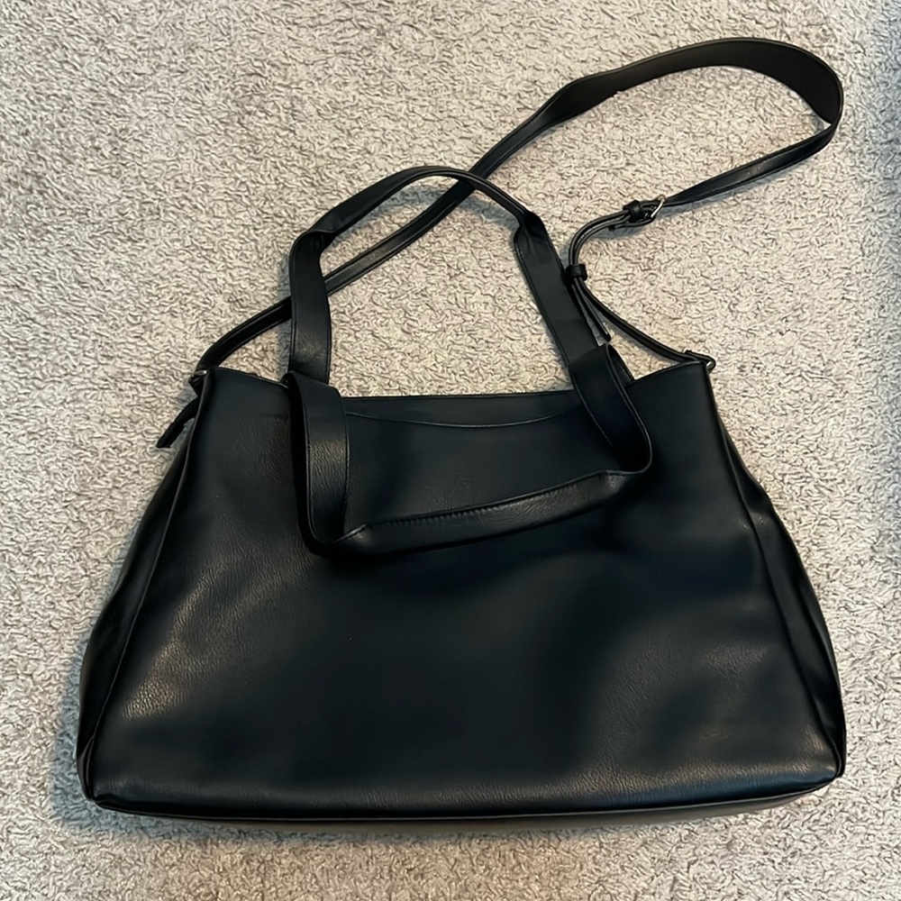 Large black purse
